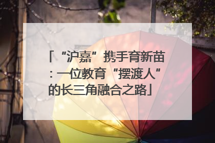 “沪嘉”携手育新苗：一位教育“摆渡人”的长三角融合之路