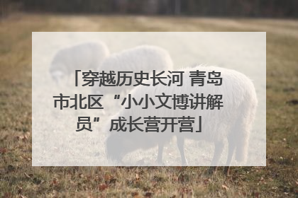 穿越历史长河 青岛市北区“小小文博讲解员”成长营开营