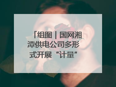 组图｜国网湘潭供电公司多形式开展“计量”主题宣传