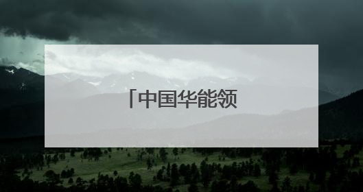中国华能领导层有调整