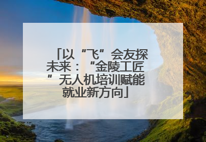 以“飞”会友探未来：“金陵工匠”无人机培训赋能就业新方向