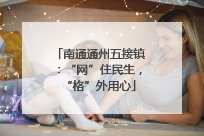 南通通州五接镇：“网”住民生，“格”外用心