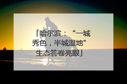 哈尔滨：“一城秀色，半城湿地”生态答卷亮眼