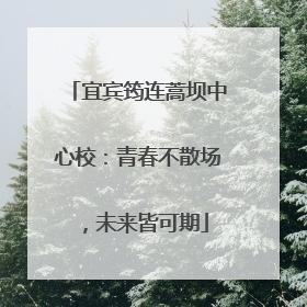 宜宾筠连蒿坝中心校：青春不散场，未来皆可期