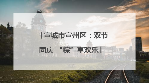 宣城市宣州区：双节同庆 “粽”享欢乐