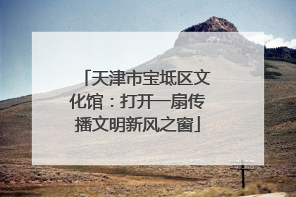 天津市宝坻区文化馆：打开一扇传播文明新风之窗