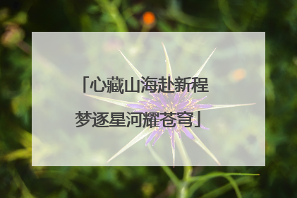 心藏山海赴新程 梦逐星河耀苍穹