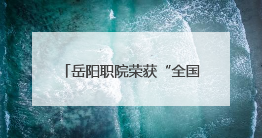 岳阳职院荣获“全国无偿献血促进奖”