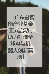 广东省智能产业基金正式启动，助力打造全球AI与机器人创新高地