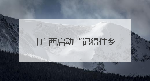广西启动“记得住乡愁”文化外宣活动
