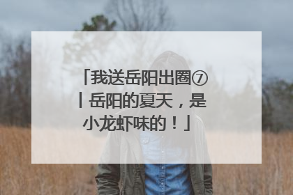 我送岳阳出圈⑦丨岳阳的夏天，是小龙虾味的！