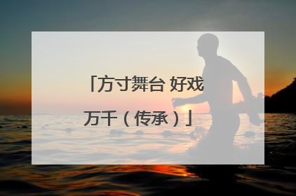 方寸舞台 好戏万千（传承）