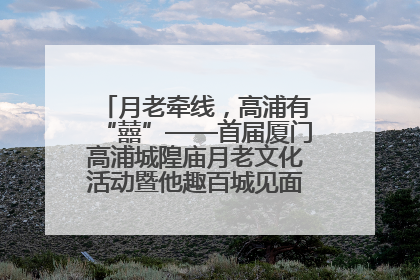 月老牵线，高浦有“囍”——首届厦门高浦城隍庙月老文化活动暨他趣百城见面会隆重举办