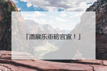 潘展乐重磅官宣！