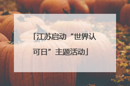 江苏启动“世界认可日”主题活动