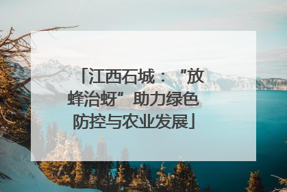 江西石城：“放蜂治蚜”助力绿色防控与农业发展