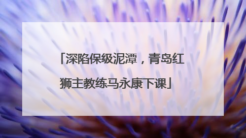 深陷保级泥潭，青岛红狮主教练马永康下课