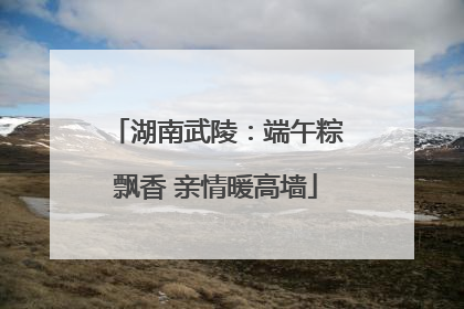 湖南武陵：端午粽飘香 亲情暖高墙