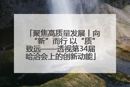 聚焦高质量发展丨向“新”而行 以“质”致远——透视第34届哈洽会上的创新动能