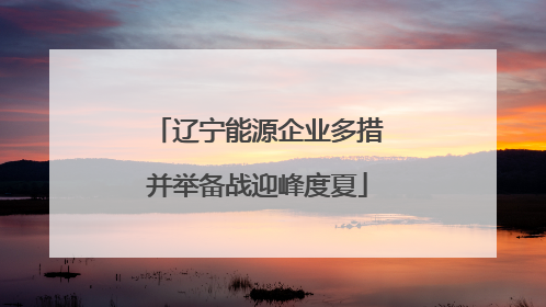 辽宁能源企业多措并举备战迎峰度夏