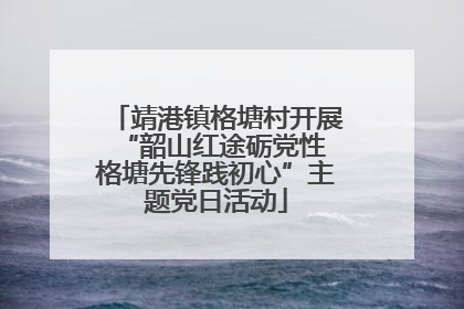 靖港镇格塘村开展“韶山红途砺党性 格塘先锋践初心”主题党日活动