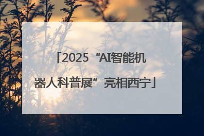 2025“AI智能机器人科普展”亮相西宁