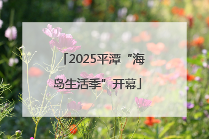 2025平潭“海岛生活季”开幕