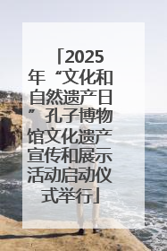 2025年“文化和自然遗产日”孔子博物馆文化遗产宣传和展示活动启动仪式举行