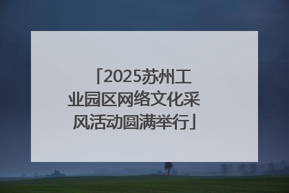 2025苏州工业园区网络文化采风活动圆满举行