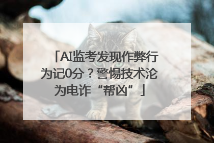 AI监考发现作弊行为记0分？警惕技术沦为电诈“帮凶”