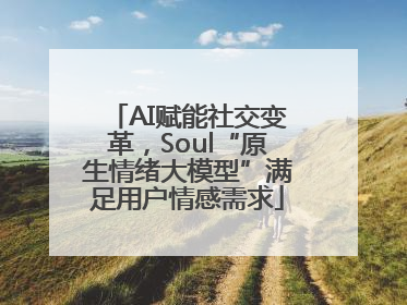 AI赋能社交变革，Soul“原生情绪大模型”满足用户情感需求