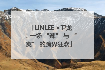 LINLEE ×卫龙：一场 “辣” 与 “爽” 的跨界狂欢