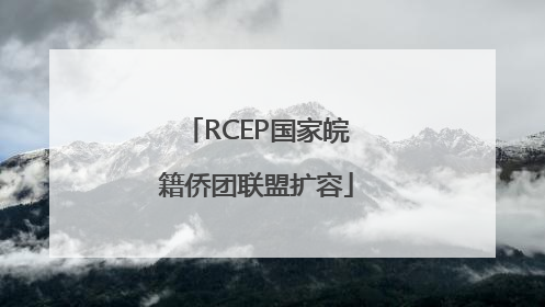 RCEP国家皖籍侨团联盟扩容